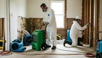 Water damage restoration team serving Toledo, OH for emergency cleanup and water extraction