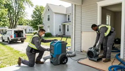 Water damage restoration team serving Toledo, OH for fast emergency cleanup and repairs